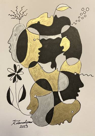 Original Abstract Drawings by Constantinos Zeinalipour