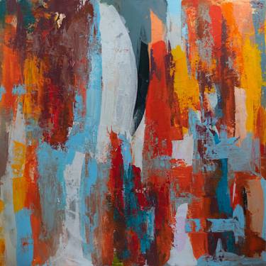 Original Abstract Paintings by Leticia Bernadac