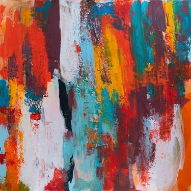 Original Abstract Paintings by Leticia Bernadac