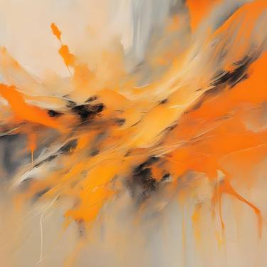Print of Abstract Expressionism Abstract Digital by mSixteen Beta