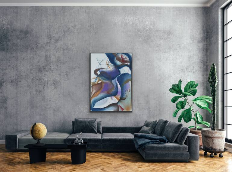 Original Contemporary Abstract Painting by Corinna Didjurgeit