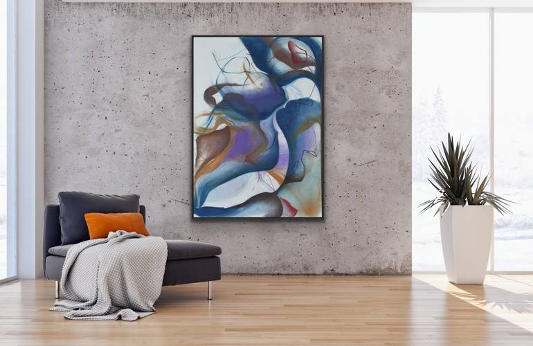 Original Contemporary Abstract Painting by Corinna Didjurgeit