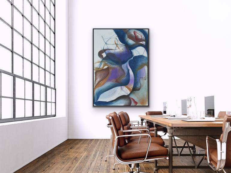 Original Contemporary Abstract Painting by Corinna Didjurgeit