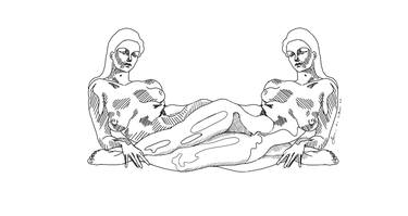 Original Nude Digital by Sarnia de la Mare FRSA