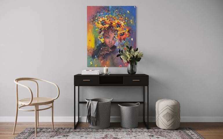 Original Contemporary People Painting by Jedidah Chick