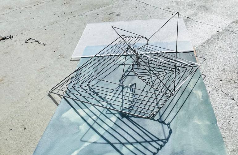 Original Conceptual Abstract Painting by Michelle Kaufmann