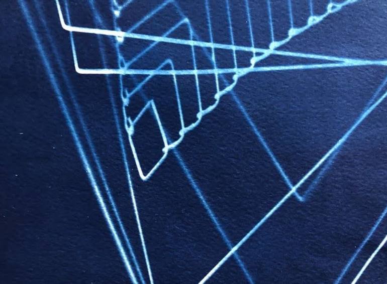 Original Conceptual Abstract Painting by Michelle Kaufmann