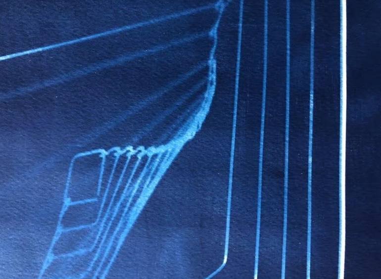 Original Conceptual Abstract Painting by Michelle Kaufmann