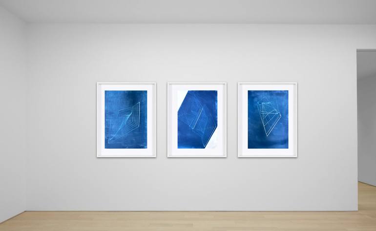 Original Conceptual Abstract Painting by Michelle Kaufmann