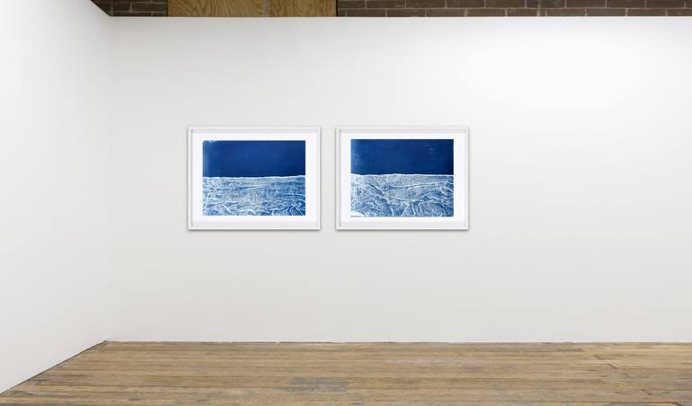 Original Abstract Water Painting by Michelle Kaufmann