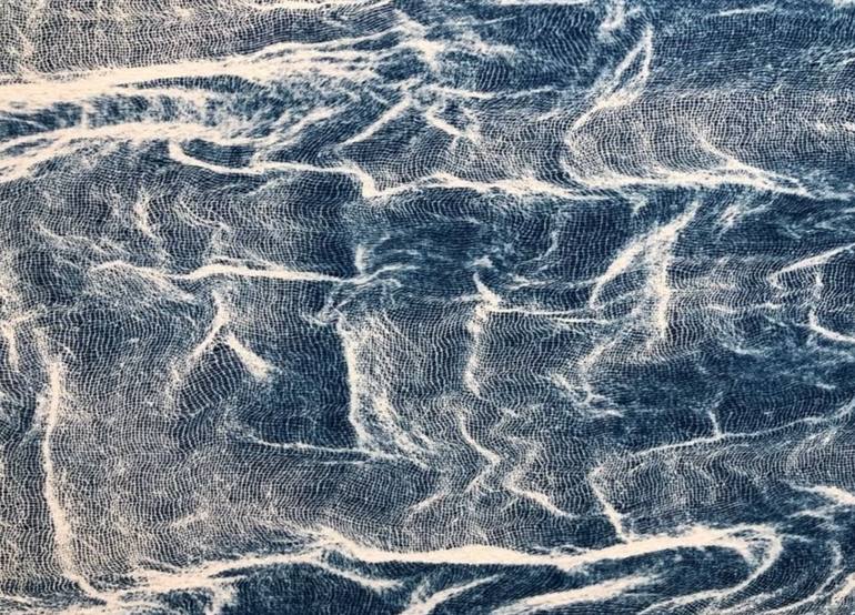 Original Abstract Water Painting by Michelle Kaufmann