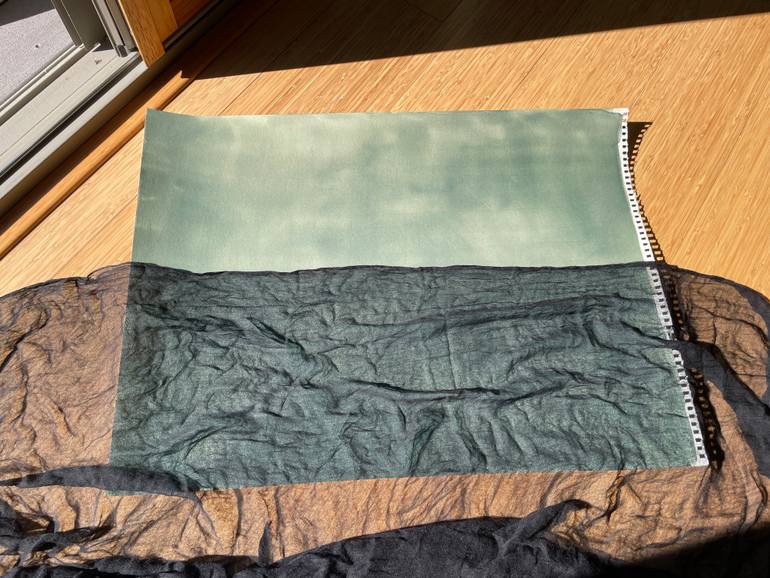 Original Abstract Water Painting by Michelle Kaufmann