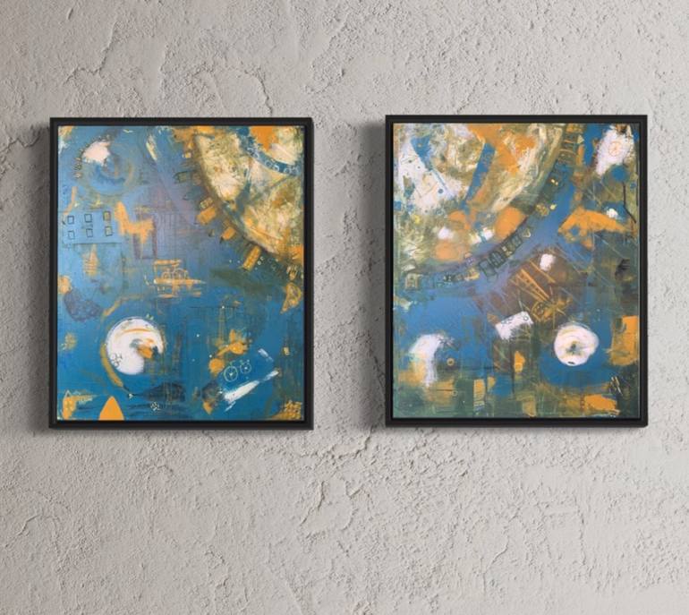 Original Contemporary Abstract Painting by Anastasiia Lodde