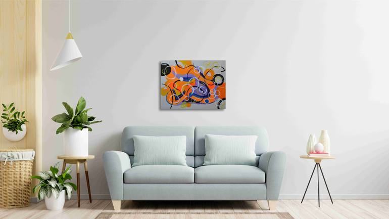 Original Abstract Painting by Sevinc Ferecova