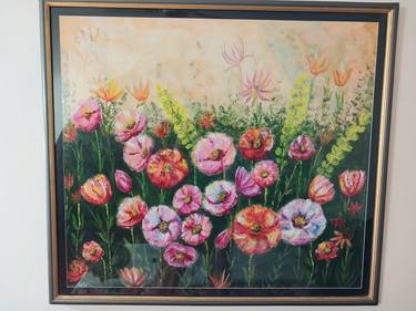 Original Abstract Fantasy Painting by Creator Art