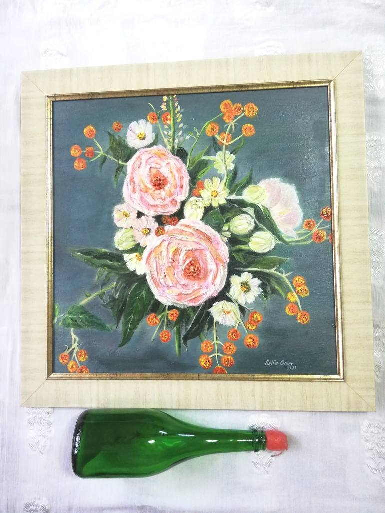 Original Floral Painting by Creator Art