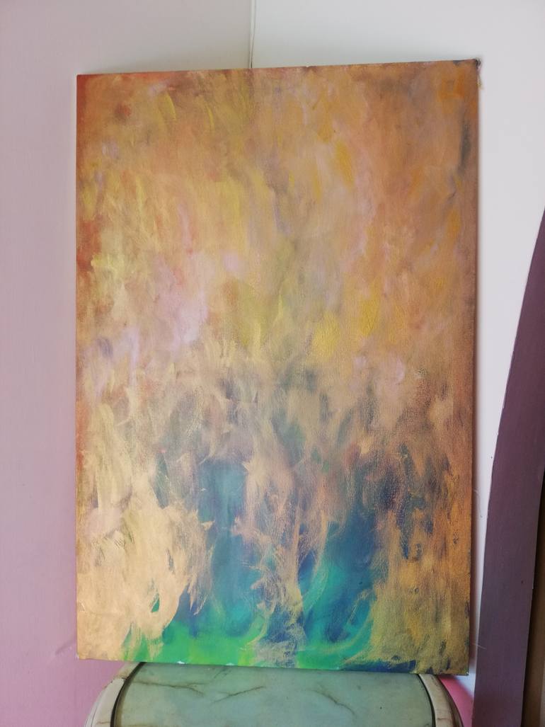 Original Expressionism Abstract Painting by Creator Art