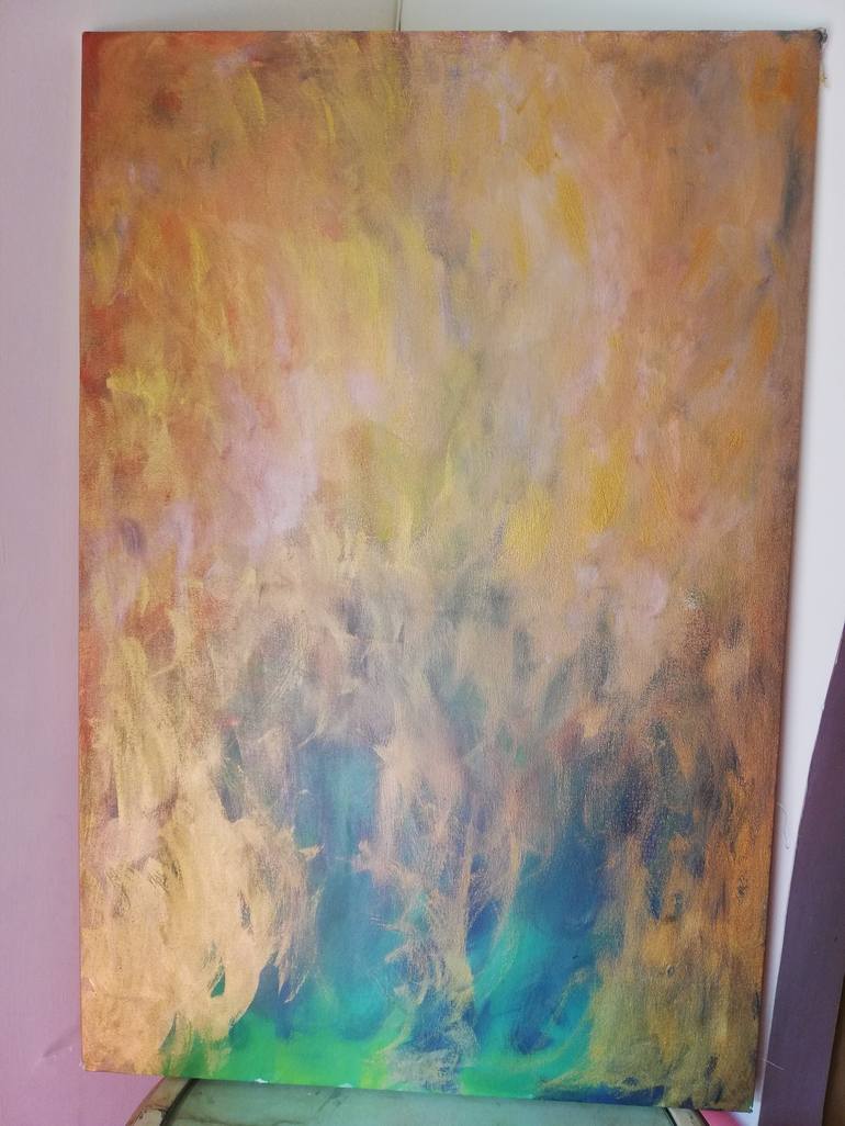 Original Fine Art Abstract Painting by Creator Art