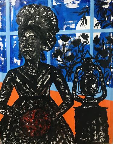 Original Abstract Expressionism Abstract Paintings by Olamide Wole-Taiwo