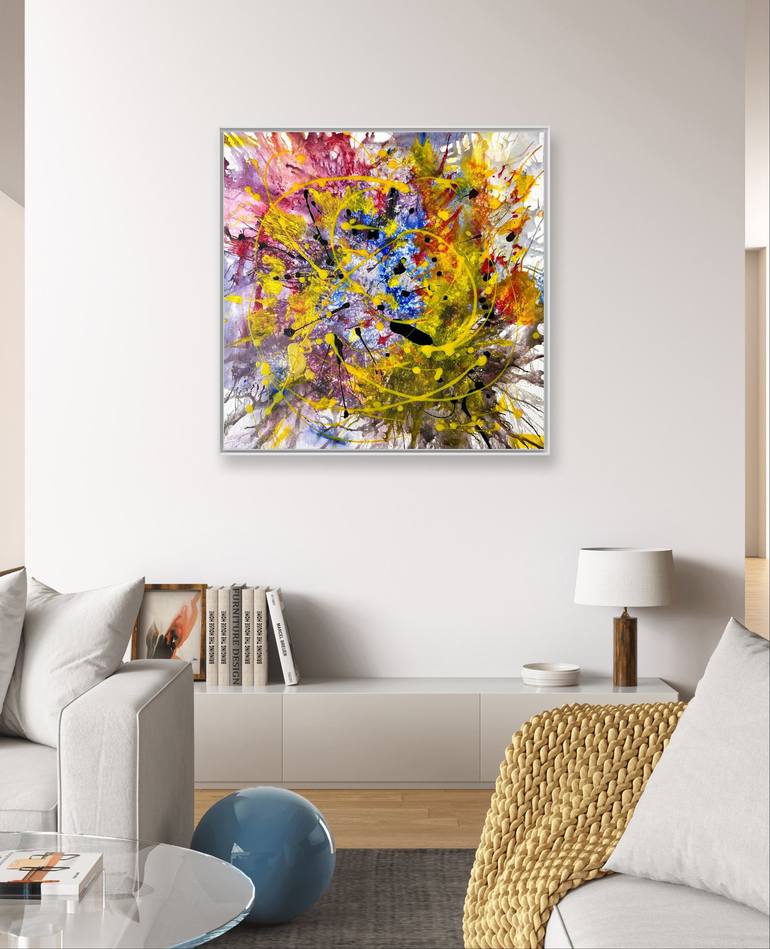 Original Contemporary Abstract Painting by Olga Diabina