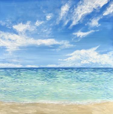 Original Contemporary Seascape Painting by Olga Diabina