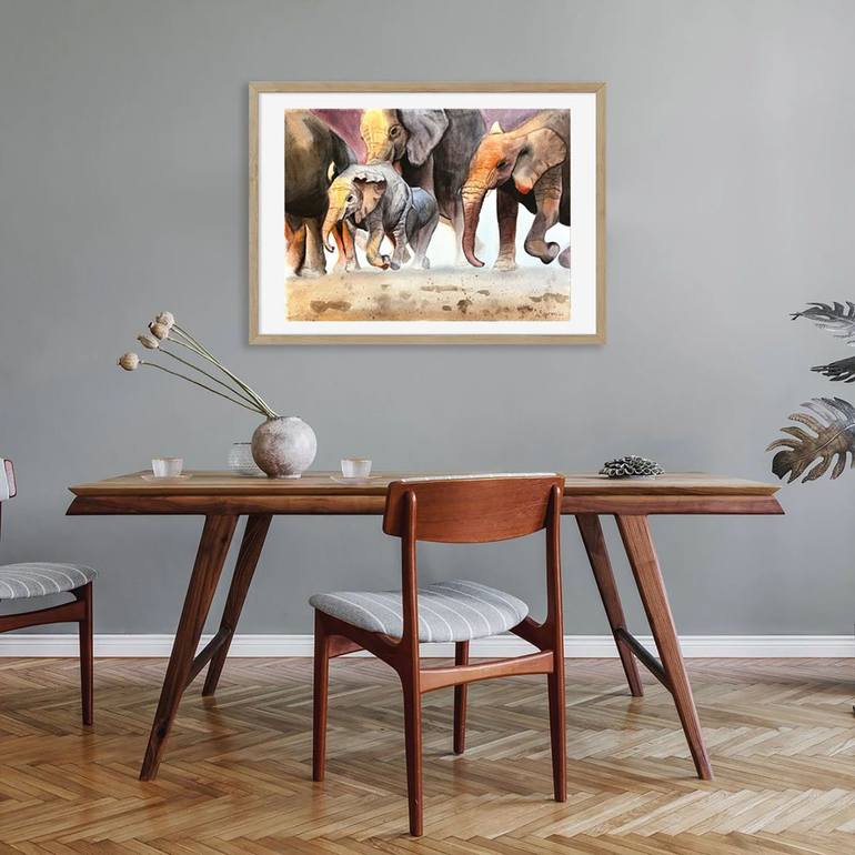 Original Contemporary Animal Drawing by Oksana Suprun