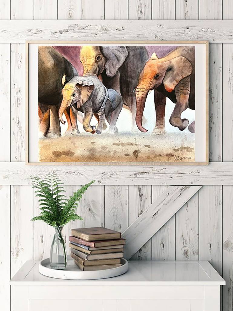 Original Contemporary Animal Drawing by Oksana Suprun