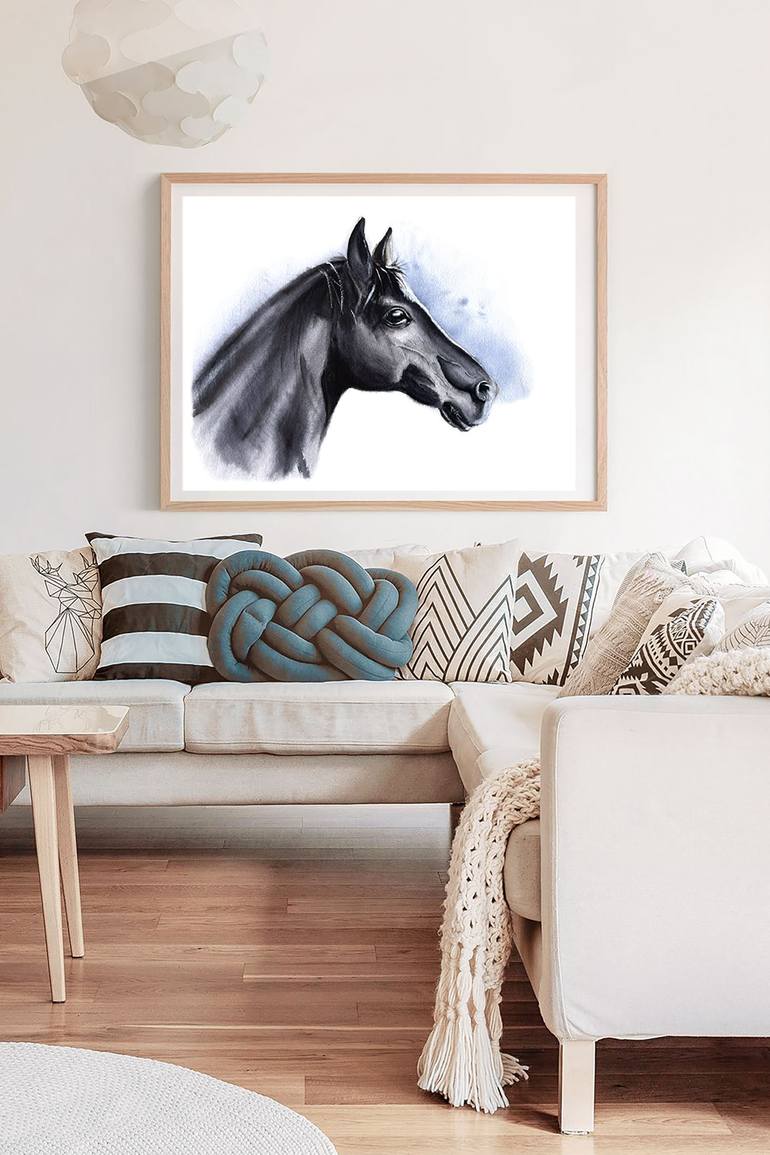 Original Illustration Animal Drawing by Oksana Suprun