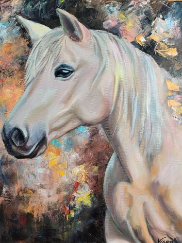 Print of Horse Paintings by VICTORIA BORDEI