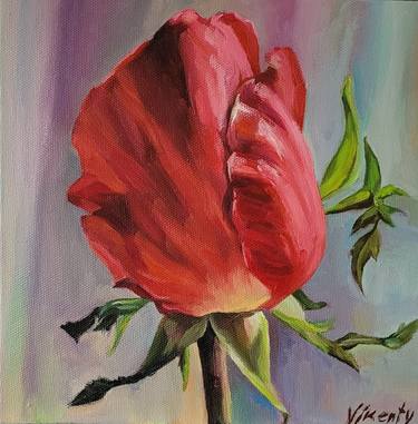 Print of Fine Art Floral Paintings by VICTORIA BORDEI