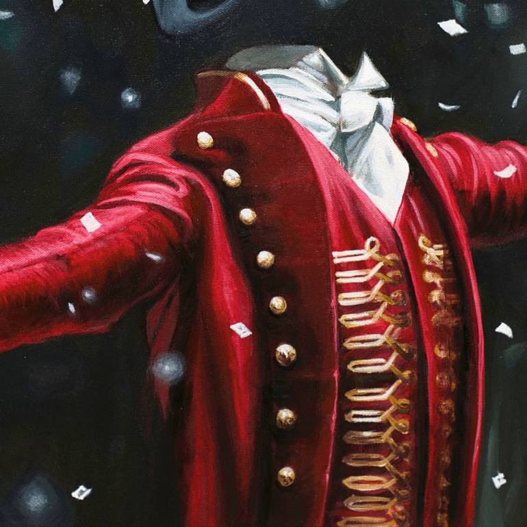 Original Surrealism People Painting by Mrs Steamcloudy