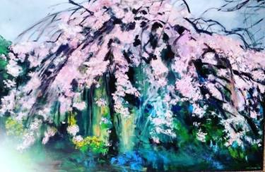 Original Fine Art Floral Paintings by Krystyna Suchwallo