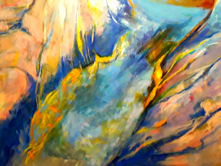 Original Contemporary Landscape Painting by Krystyna Suchwallo