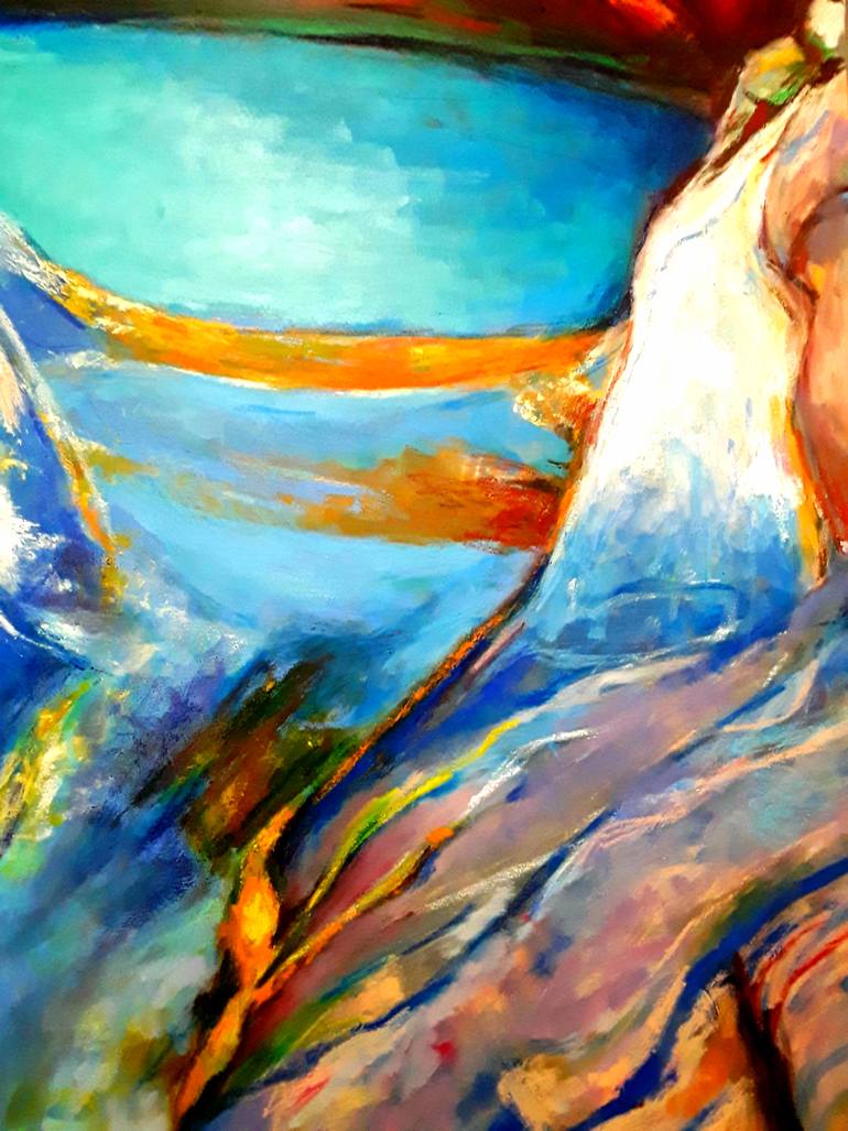 Original Contemporary Landscape Painting by Krystyna Suchwallo