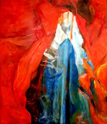 Original Figurative Culture Paintings by Krystyna Suchwallo