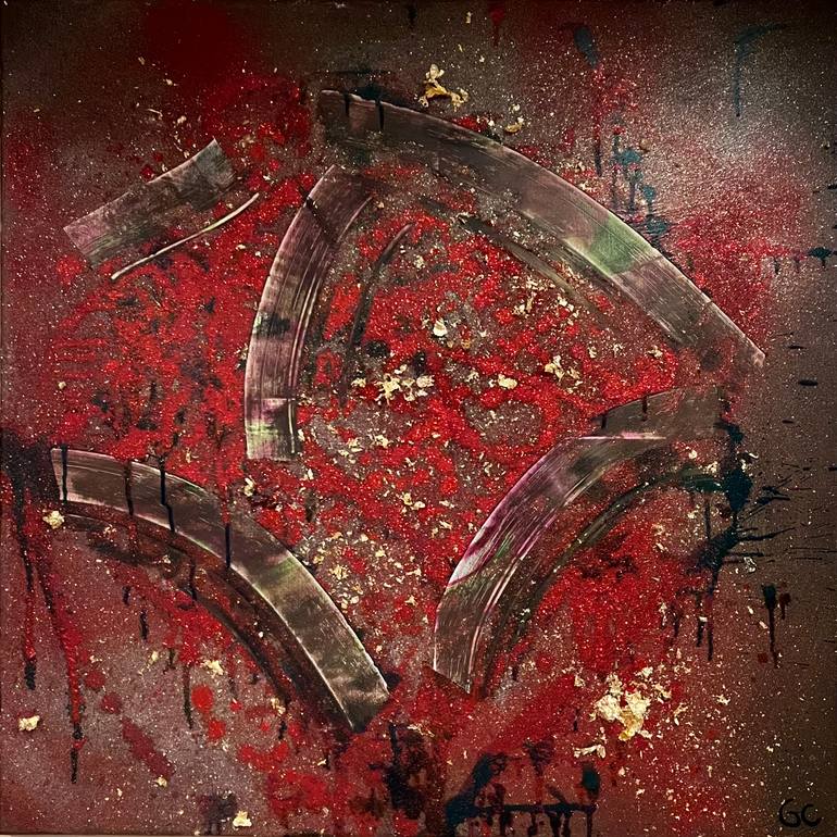 Original Abstract Painting by Gonca Chelsea