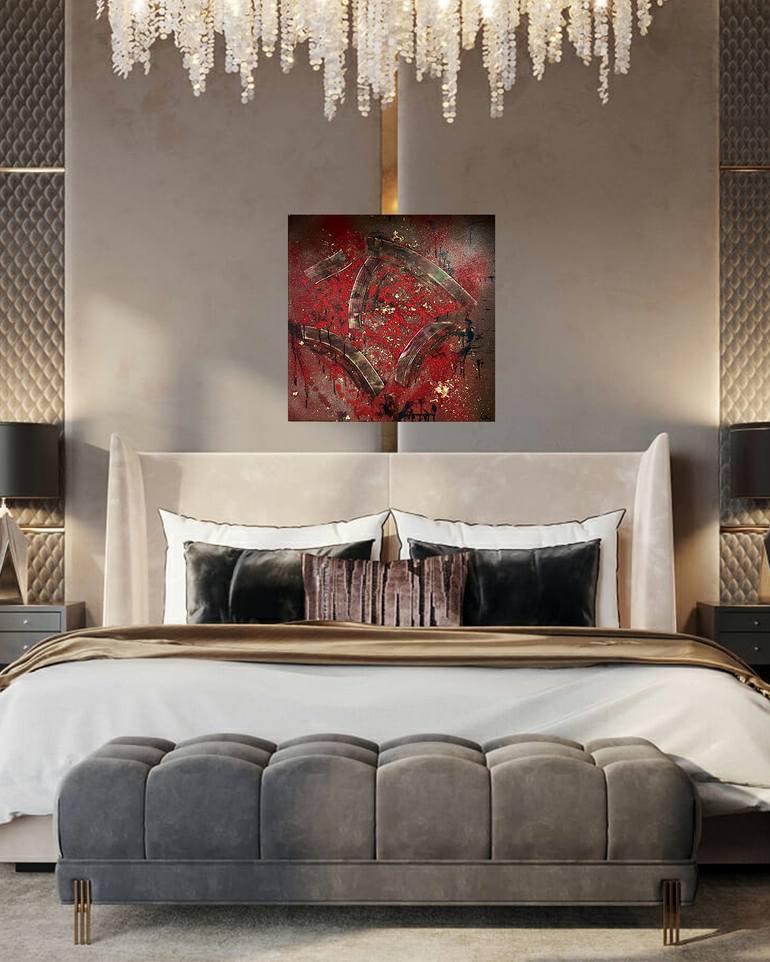 Original Abstract Painting by Gonca Chelsea