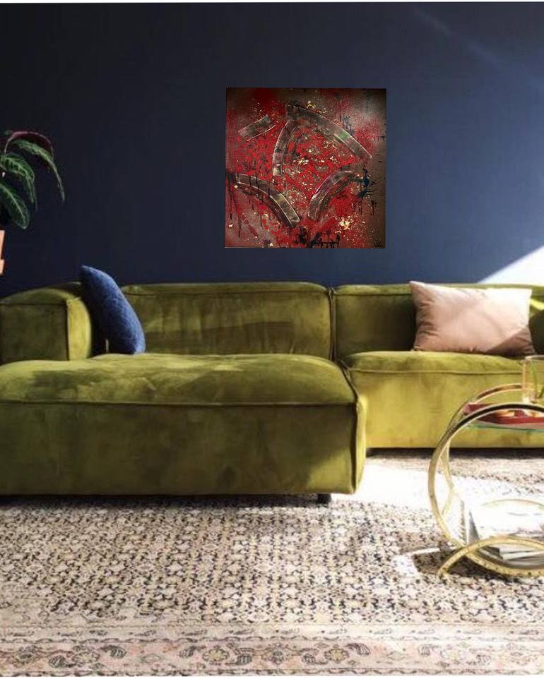 Original Abstract Painting by Gonca Chelsea