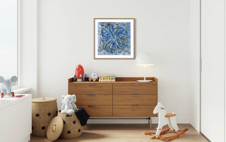 Original Modernism Abstract Painting by Gonca Chelsea