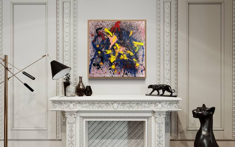 Original Abstract Painting by Gonca Chelsea