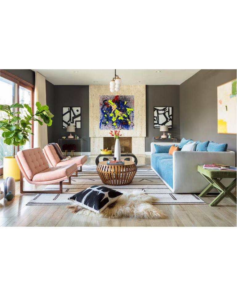 Original Abstract Painting by Gonca Chelsea