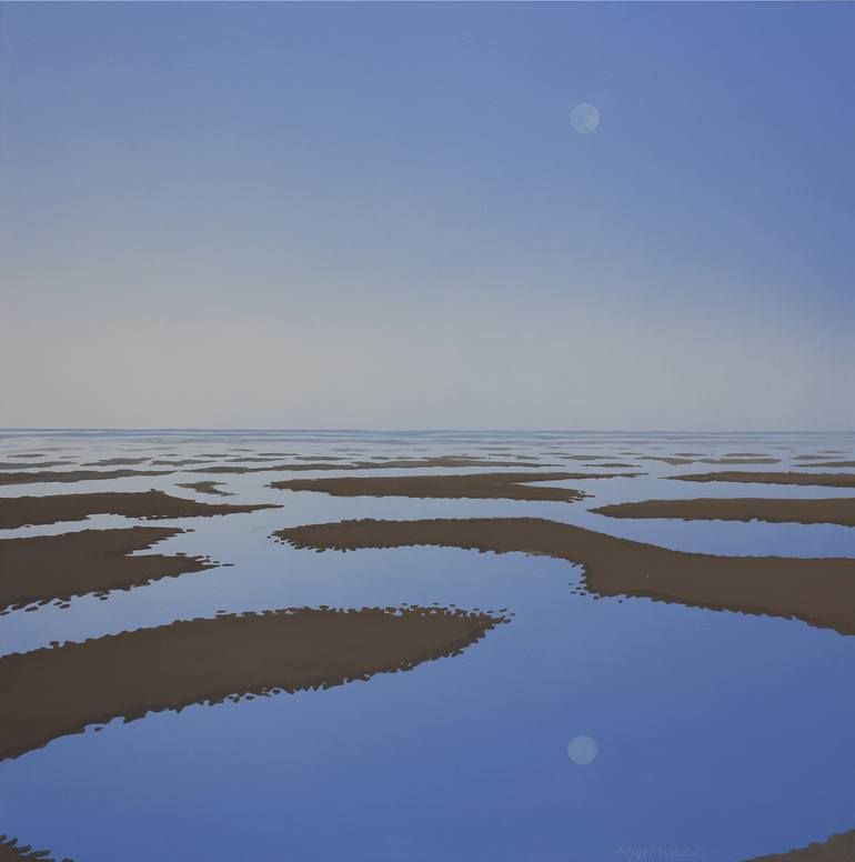 Original Figurative Landscape Painting by Nigel Wood
