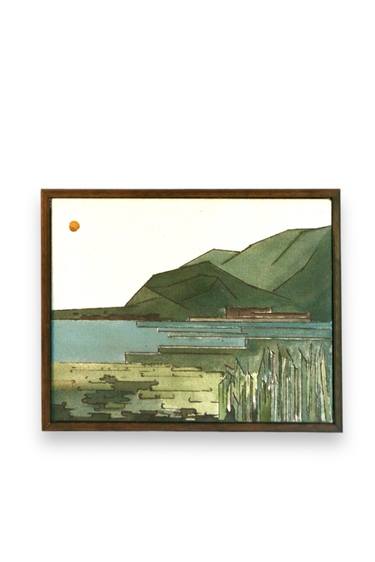 Original Minimalism Landscape Paintings by Melody Emrani