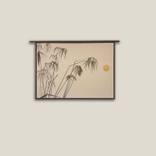 Through the Window with umbrella papyrus by Melody Emrani