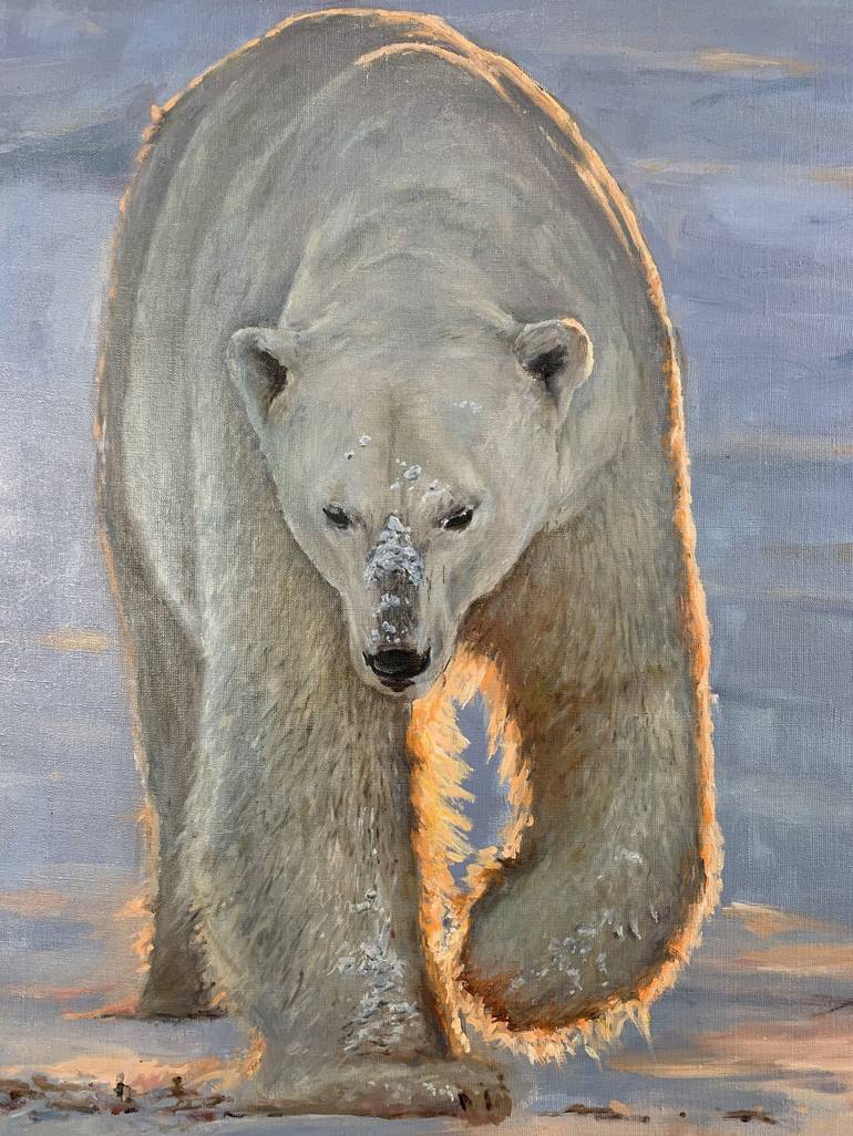 Original Fine Art Animal Painting by Stas Smotr