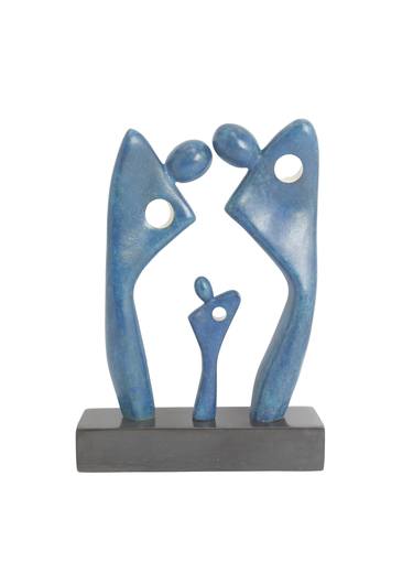 Original Abstract Family Sculpture by DAMAX DAMAX