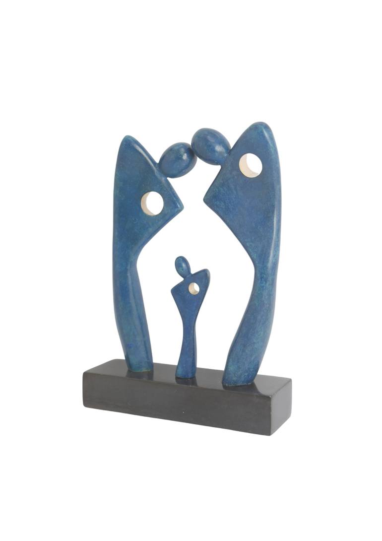 Original Abstract Family Sculpture by Damax Damax 