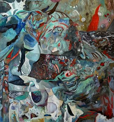Original Abstract Paintings by Constantin Roucault