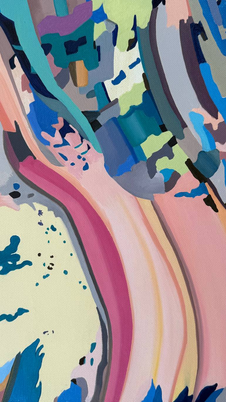 Original Abstract Painting by Constantin Roucault