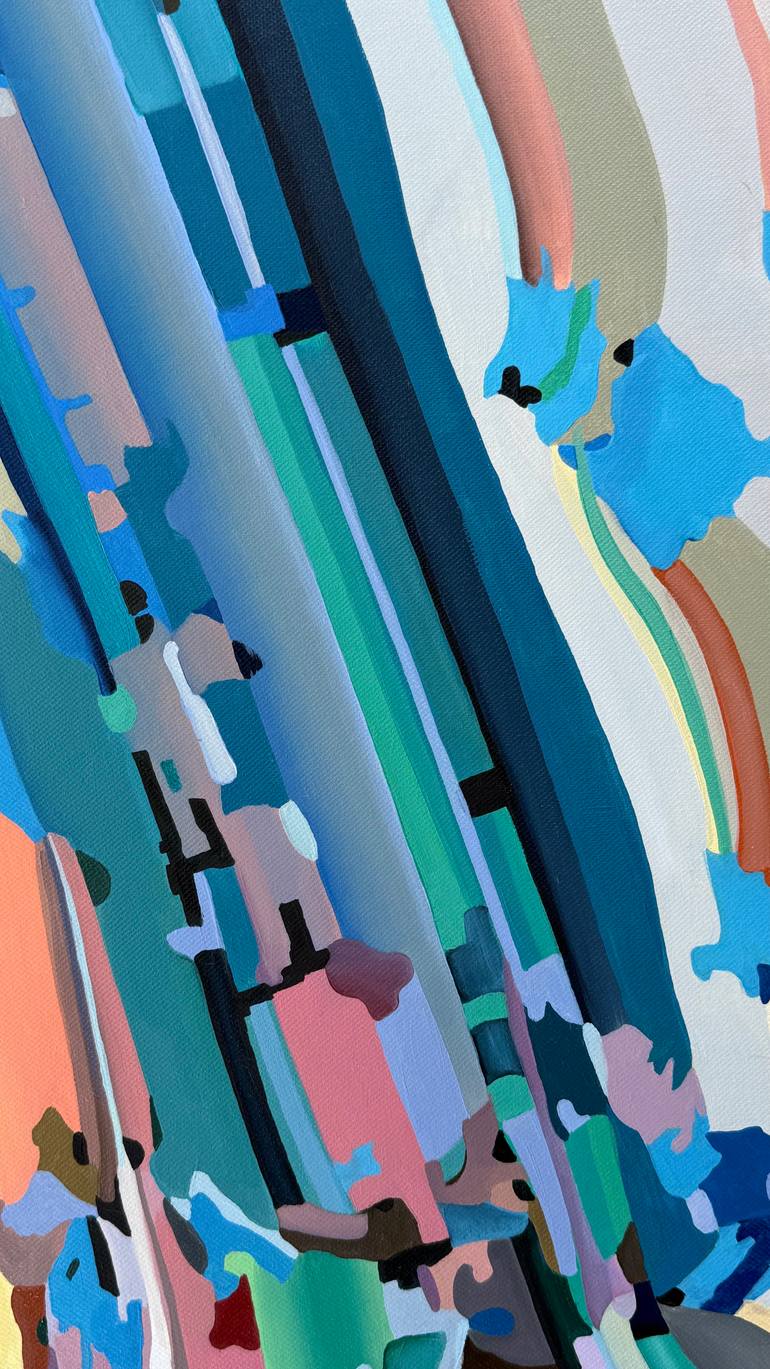 Original Abstract Painting by Constantin Roucault